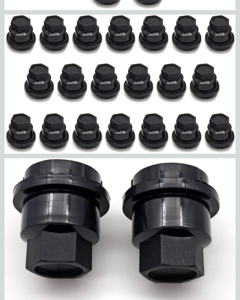 20 Pcs Lug Nut Covers M24-2.0 Hex19mm for Buick Lesabre Lucerne Park Avenue - Image 1 of 2
