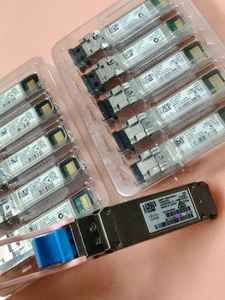 (t1+10) cisco QSFP-100G-4W40-I 1310nm 10-3473-01 / cisco SFP-10G-SR 10-2415-03 - Zdjęcie 1 z 5