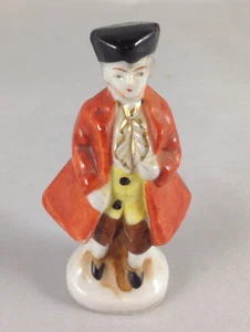 Colonial Gentlemen Ceramic Figurine Vintage Made in Japan Hand Painted - Picture 1 of 8