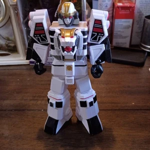 Figura suelta Mighty Morphin Power Rangers White Tigerzord 7" modo guerrero - Imagen 1 de 3