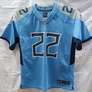 Tennessee Titans Nike Derrick Henry Vapor Limited Light Blue Size Jersey Size L - Picture 1 of 8
