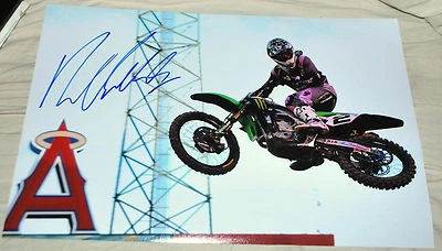 Foto #4 firmada por Ryan Villopoto 12x18" - Campeón de Motocross Supercross Foto 1 de 2