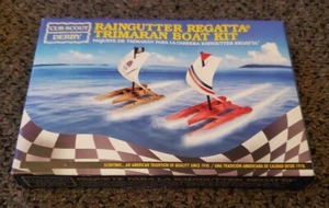 NUOVO Kit barca trimarano Cub Scout Derby Raingutter Regatta 2009 - Foto 1 di 7