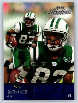 2003 Playoff Prestige #100 Santana Moss New York Jets - Image 1 of 2