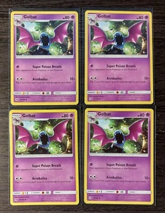 4x Golbat 55/149 Pokemon card Sun & Moon base set uncommon NM - Picture 1 of 1