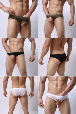 81-412 Herren Slip 1 Loch für Penis/Hoden Showmaster Rio String Tanga in S - 2XL - Bild 1 von 4