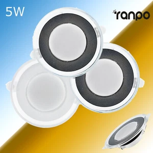 LED Ceiling Down Lights Round 5W AC220V Acrylic Modern Indoor Living Room Lamp - Picture 1 of 14