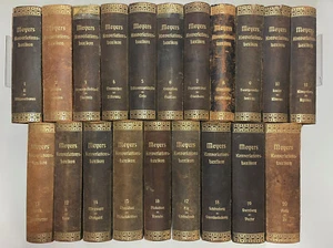 Meyers Großes Konversations-Lexikon 20 Bände 6. Auflage Eierstabausgabe 1903-08 - Bild 1 von 8