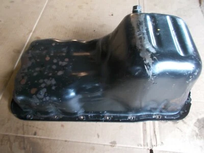 Kia Sportage 2.0 cárter de aceite con tapón de drenaje 97 98 99 stock usado OEM Foto 1 de 2