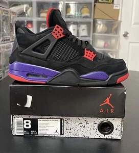 Air Jordan 4 Retro NRG Raptors AQ3816-065 2018 Men’s Size 8 - Picture 1 of 13