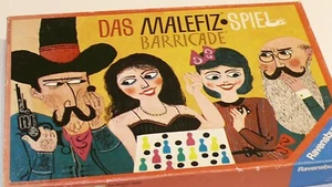 Das Malefiz Spiel Barricade. Ravensburger. Alte Ausgabe 1960 !! Vollständig - Bild 1 von 9