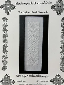 HTF Terri Bay Needlework INTERCHANGEABLE DIAMOND SERIES Beginner Level Pattern - Picture 1 of 4