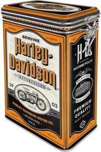 Nostalgic-Art Caja Retro Harley-Davidson Motorcycles Lata con tapa 1,3 L 31132 - Imagen 1 de 6
