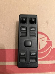 1983 - 1987 AUDI 5000 Driver Master POWER WINDOW SWITCH Oem Black Rare - Picture 1 of 8