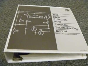 1992 BMW 318is 325i (E36) Electrical Schematics Diagrams Troubleshooting Manual - Picture 1 of 1