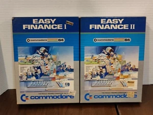 Vintage Commodore 64 Easy Finance I and II - Zdjęcie 1 z 4