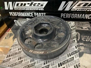Works Engineering Crank Pulley for Honda Civic FD 1.8 SNA 2006-2011 (R18A1) - Picture 1 of 8