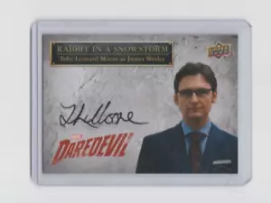 Daredevil TV Show Seasons 1 & 2 Autograph Trading Card #SS-LM Toby Leonard Moore - Picture 1 of 2