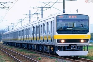 Japan Railway N-scale Commuter Train series JR 209-500 6-piece set NEW w/light - Picture 1 of 7