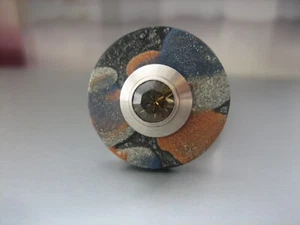 Scheibe - "Flow" - 20mm #06 - kompatibel m. Charlotte 21, Touch, Ring Ding u.a. - Bild 1 von 1
