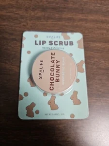 Spalife Scented Lip Scrub Chocolate Bunny 0.53 Oz Gently Exfoliating Treatment - Picture 1 of 2
