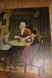kl. holländisches Gemälde - Bild 1 von 9