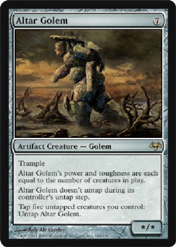 ALTAR GOLEM X4 4 4X Eventide MTG Magic the Gathering Cards DJMagic - Image 1 of 1