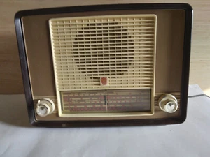 Vintage Philips BX446U Tube Radio - Picture 1 of 5