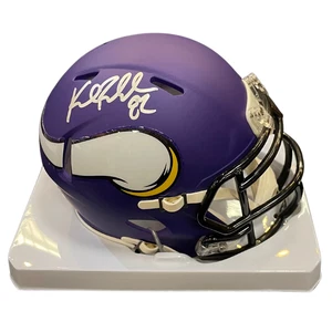 Kyle Rudolph Autographed Minnesota Vikings Mini Helmet Signed Auto - Picture 1 of 2