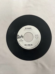 45 RPM - The Pageants She Is Your Girl / Make It Last GROOVE PROMO NORTHERN SOUL - Picture 1 of 10