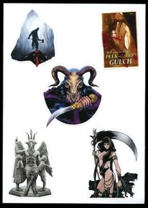 Hoja de pegatinas de terror Zenescope ~ Zenescope ~ Keres - Imagen 1 de 1