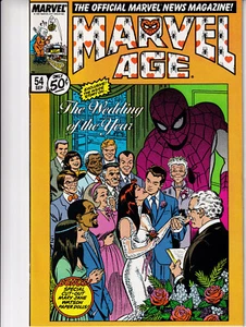 MARVEL AGE Vol. 1 #54 September 1987 MARVEL Comics - Marvel News Magazine - Bild 1 von 2