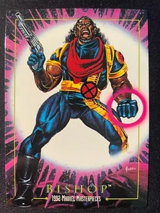 BISHOP 1992 SkyBox Marvel Masterpieces Card #6 - Picture 1 of 2