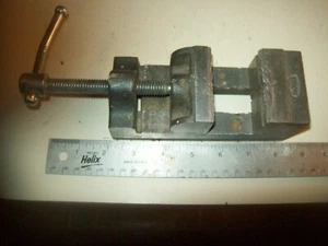 2 1/2" breiter schwerer Stahl Eron Japan Werkzeug Halteschraubstock von Vintage Bohrer Presse - Bild 1 von 6