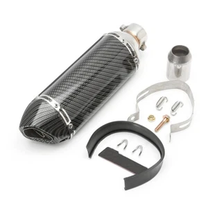 SCARICO SILENZIATORE PER MOTO UNIVERSALE 51MM TERMINALE MARMITTA SCOOTER SPORT - Foto 1 di 3