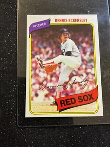 1980 Topps Dennis Eckersley #320 Boston Red Sox HOF Reliever - Bild 1 von 2