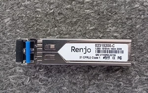 Renjo 1.25G-1310NM-10KM-SM-ESFP SFP Transceiver Module - Afbeelding 1 van 2