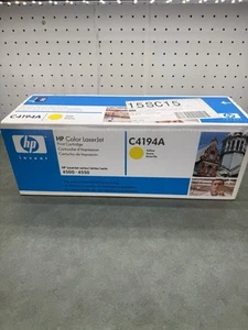 Surplus HP C4194A Yellow Toner Cartridges 640A For Laserjet 4500/4550 - Picture 1 of 5