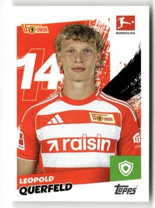 Pegatina Topps Bundesliga 2025-26 Nº 30 Leopold Querfeld - Imagen 1 de 2