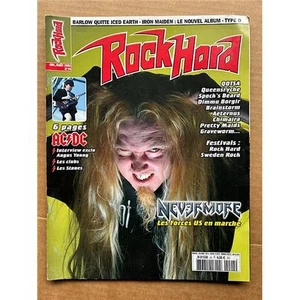 NEVERMORE ROCKHARD MAGAZINE JULY/AUG 2003 - NEVERMORE COVER WITH MORE INSIDE + - Picture 1 of 1