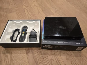 TiVo Edge DVR for Cable 2TB Black 6 Tuners All-In Lifetime Service - AS IS - Picture 1 of 7