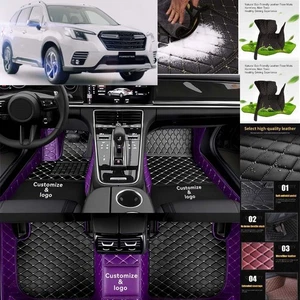 For Subaru Forester Car Floor Mats Luxury Waterproof Pads Liner Auto Rug - Imagen 1 de 28
