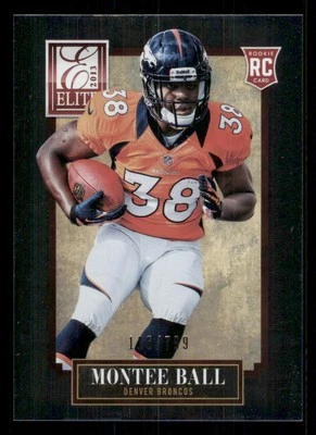 2013 Elite #172 Montee Ball RC /799 - Image 1 of 2