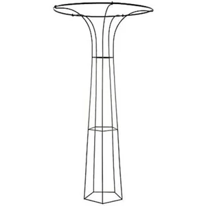72 Inch Metal Garden Trellis Sturdy Outdoor Support for Climbing Plants Vine ... - Picture 1 of 7
