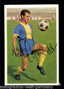 Walter Schmidt Eintracht Braunschweig Bergmann Sammelbild 1965-66 Original Signi - Picture 1 of 1
