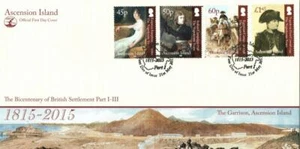 ASCENSIÓN 2013 21 DE MAYO BICENTENARIO DEL ASENTAMIENTO BRITÁNICO (1ª SERIE) FDC - Imagen 1 de 1