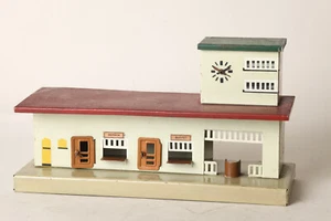 Kibri H0 Blechbahnhof Bahnhof 0/52/7  von 1938 - 1950 imitierte Uhr (219994) - Bild 1 von 5