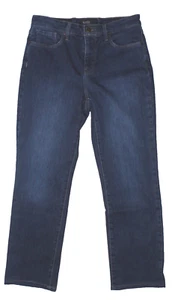 Women's NYDJ Sheri slim w/lift x tuck technology blue jeans size 8 - Picture 1 of 7