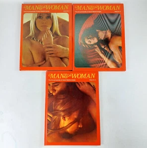 Man & Woman The Encyclopedia of Adult Relationships 1970 Hardcover Vol 1 3 and 4 - Picture 1 of 12