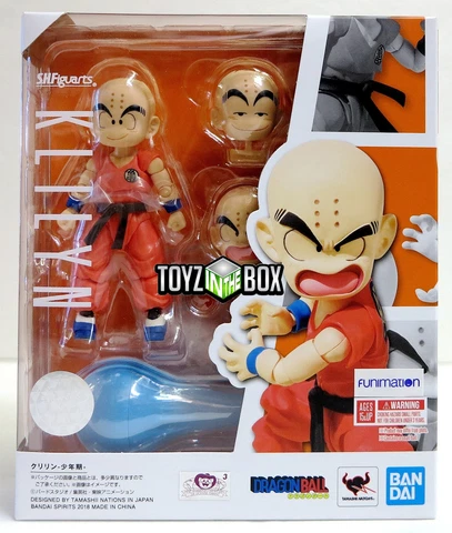 S.H. Figuarts Dragonball Kid Krillin Action Figure Cover